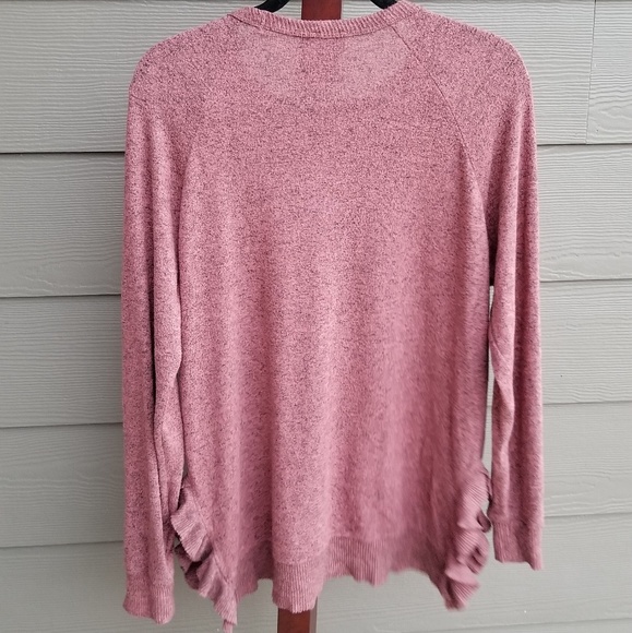 Anthropologie | Postmark Ruffle Knit Sweater - Picture 5 of 7